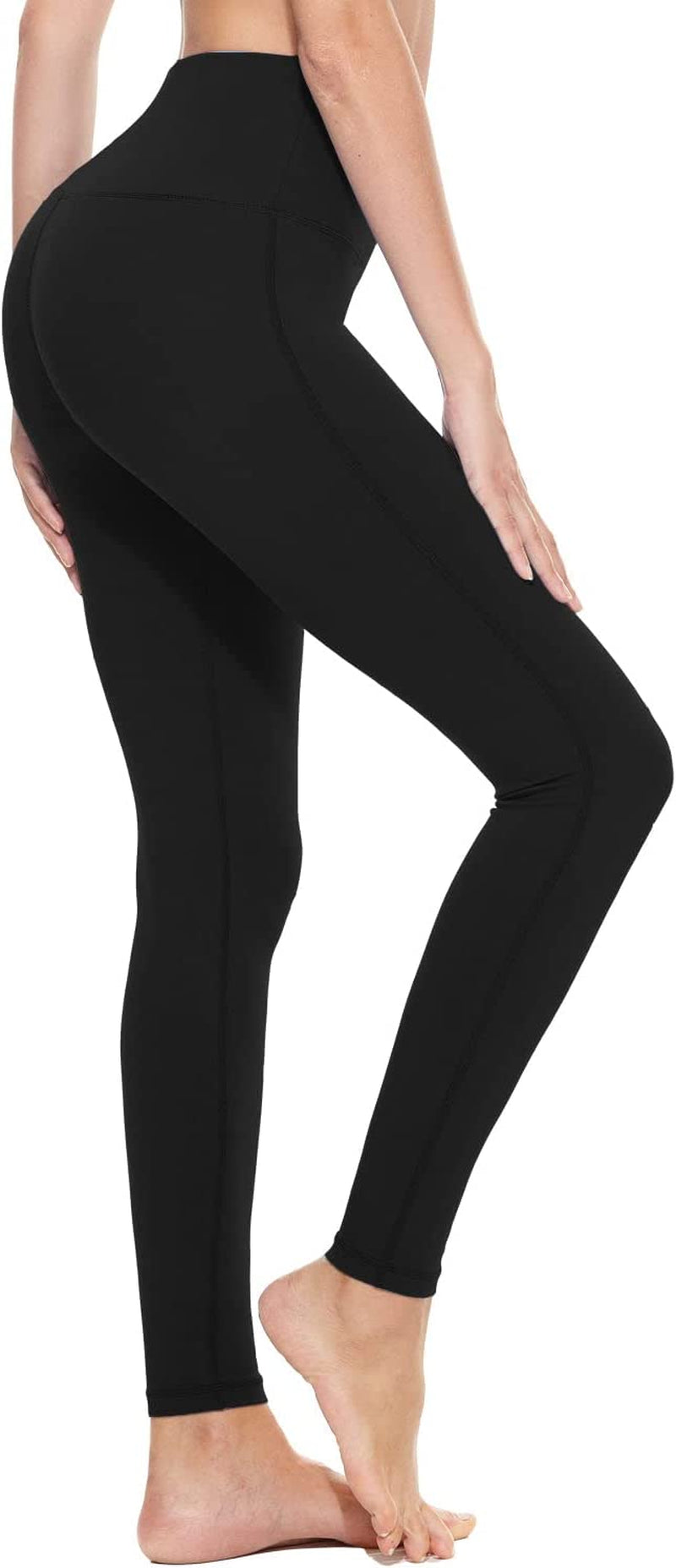 Leggings for Women with Pockets Tummy Control Compression Workout Athletic Running High Waisted Yoga Pants