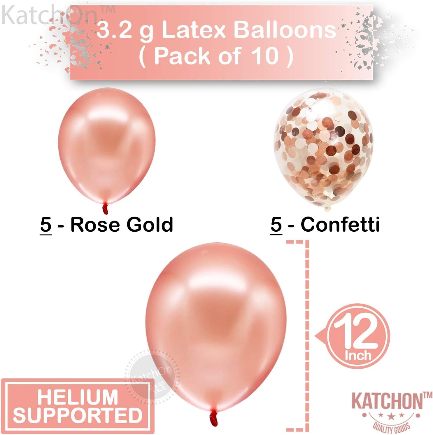 , Big Rose Gold 4 Balloon Number - 40 Inch | Rose Gold Number 4 Balloon for 4Th Birthday Decorations Girl | 4 Year Old Birthday Decorations | 4Th Birthday Girl Decorations | 4 Rose Gold Balloon